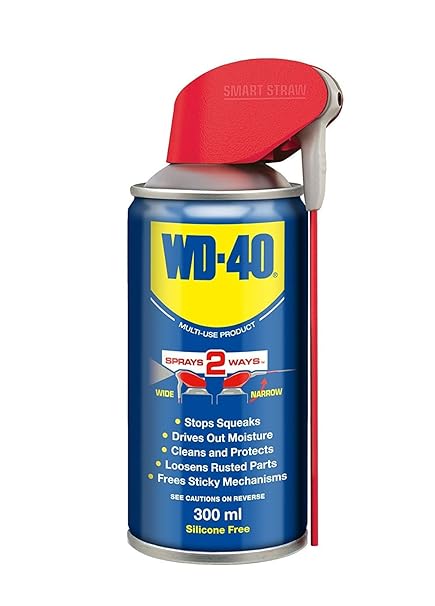 WD-40 Multi-Use Product Smart Straw 300 ml - The Ultimate All-Purpose Lubricant for Home & Workshop Use